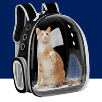 Space Capsule Pet Backpack – Ventilated Travel Carrier - BIG FRENCHIES