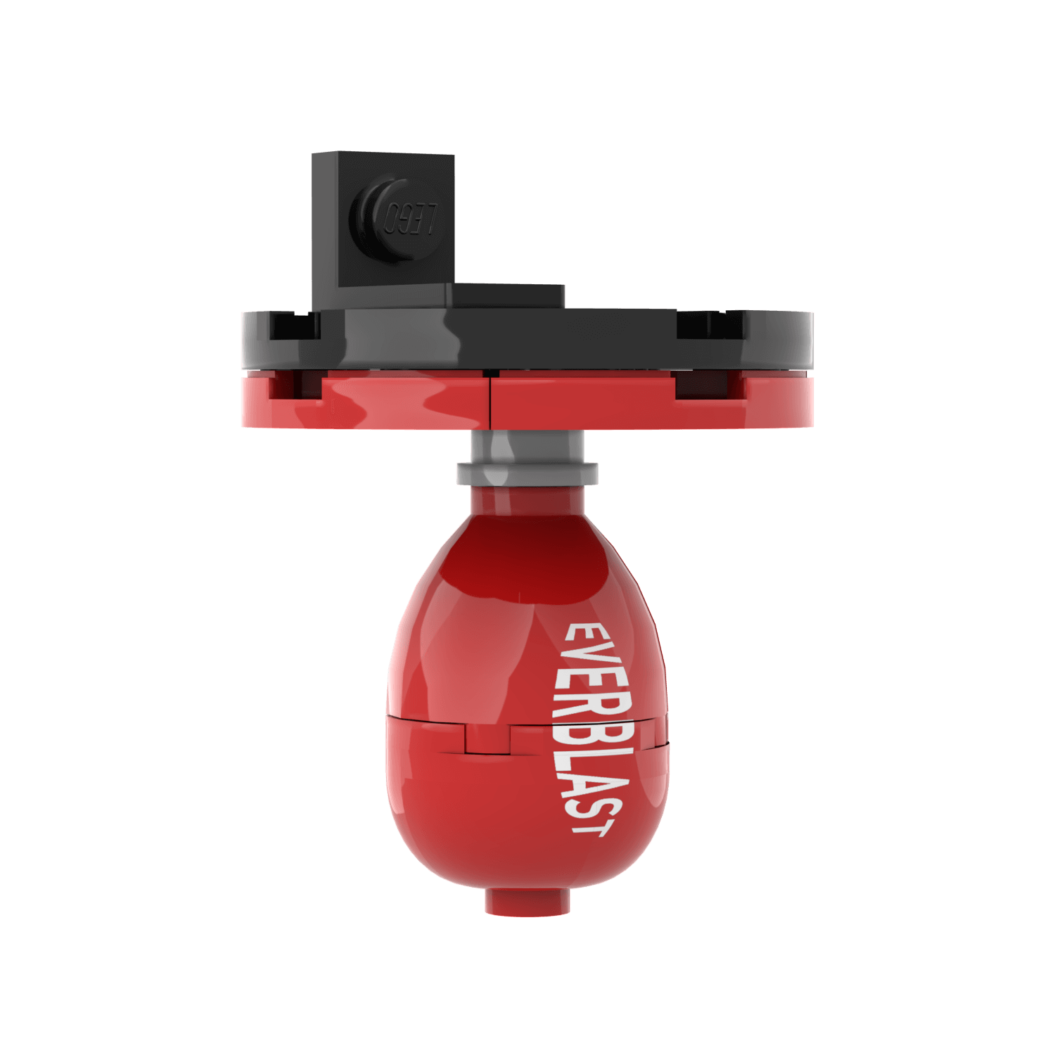 Speed Bag/Punching Bag - Custom Minifig Scale Building Set - Boxing - Made with LEGO® Parts