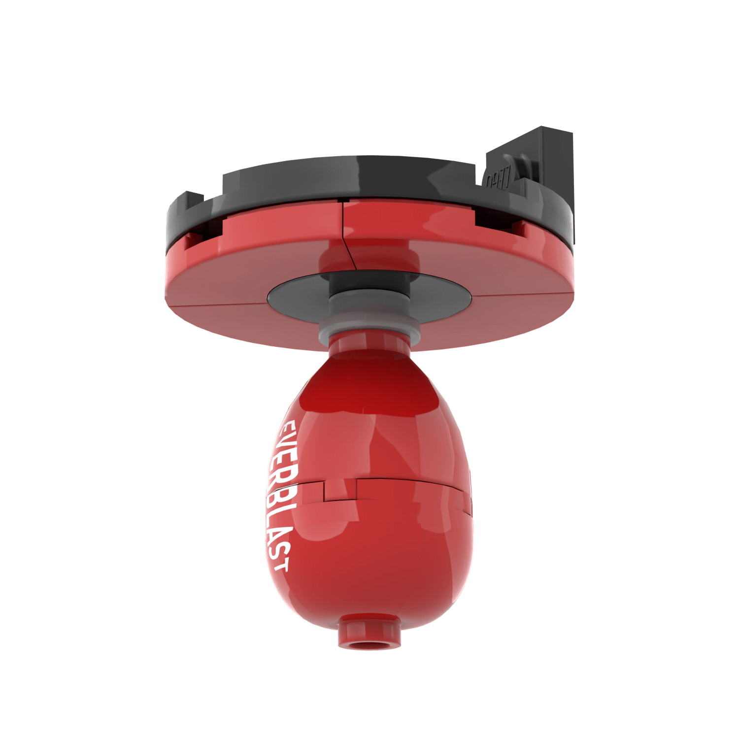 Speed Bag/Punching Bag - Custom Minifig Scale Building Set - Boxing - Made with LEGO® Parts