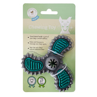 TPR Dental Spinner Dog Chew Toy – Durable Dental Care Fun for Light to Medium Chewers - BIG FRENCHIES