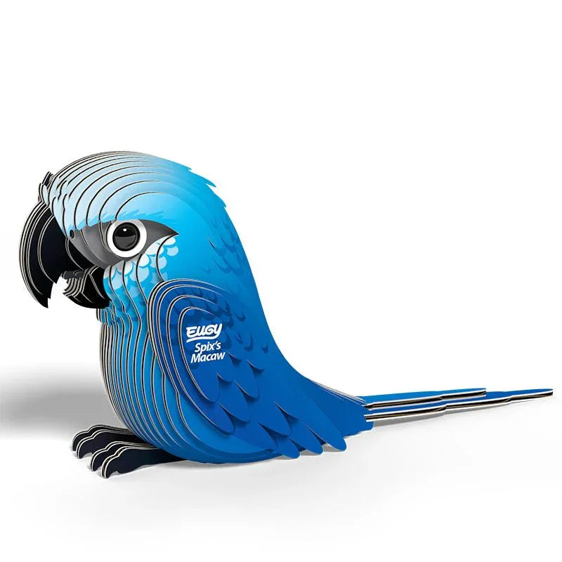 Spix's Macaw 3D Cardboard Model Kit Eugy - BIG FRENCHIES