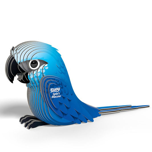 Spix's Macaw 3D Cardboard Model Kit Eugy