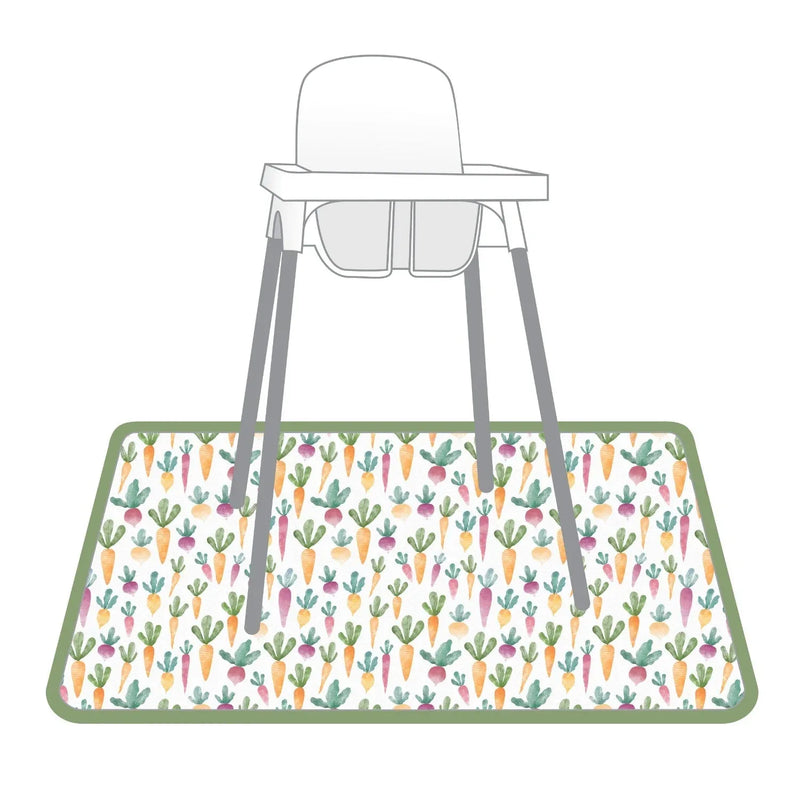 Farm Produce Splash Mat - A Waterproof Catch-All for Highchair Spills and More! - BIG FRENCHIES