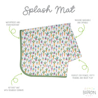 Farm Produce Splash Mat - A Waterproof Catch-All for Highchair Spills and More! - BIG FRENCHIES