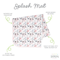 Kitty Splash Mat - A Waterproof Catch-All for Highchair Spills and More!