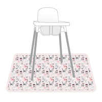 Kitty Splash Mat - A Waterproof Catch-All for Highchair Spills and More!