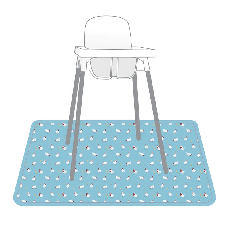 Little Chickies Splash Mat - A Waterproof Catch-All for Highchair Spills and More! SALE - BIG FRENCHIES