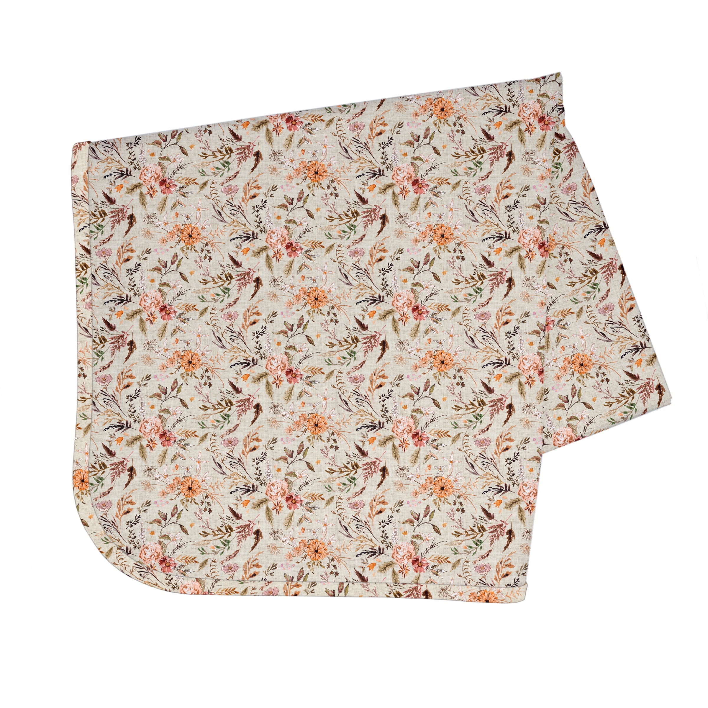 Delilah Floral Splash Mat - A Waterproof Catch-All for Highchair Spills and More!