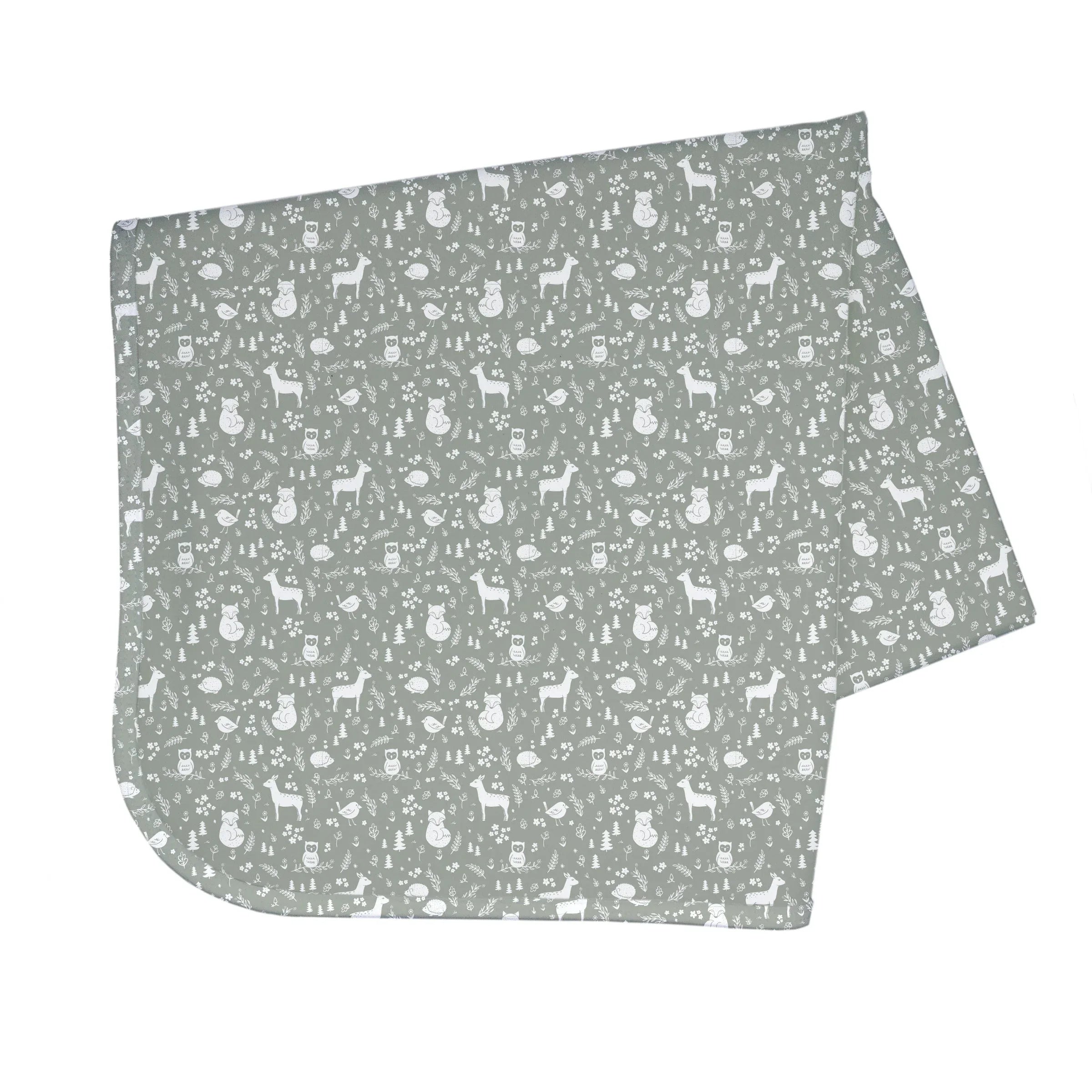 Forest Friends Splash Mat - A Waterproof Catch-All for Highchair Spills and More! - BIG FRENCHIES