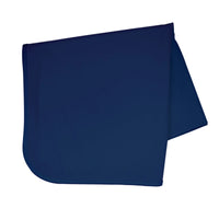 Solid Navy Minimalist Splash Mat - A Waterproof Catch-All for Highchair Spills and More! - BIG FRENCHIES