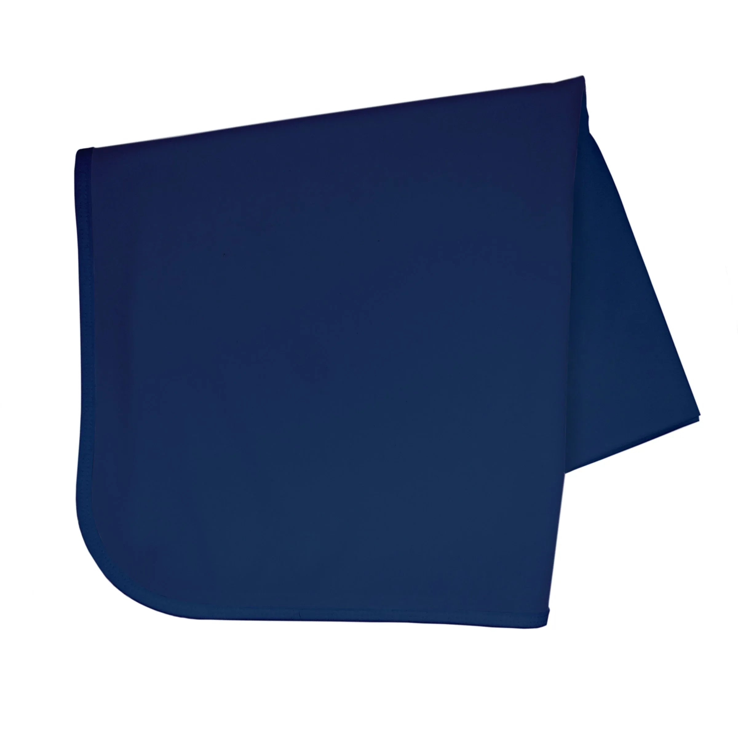 Solid Navy Minimalist Splash Mat - A Waterproof Catch-All for Highchair Spills and More! - BIG FRENCHIES