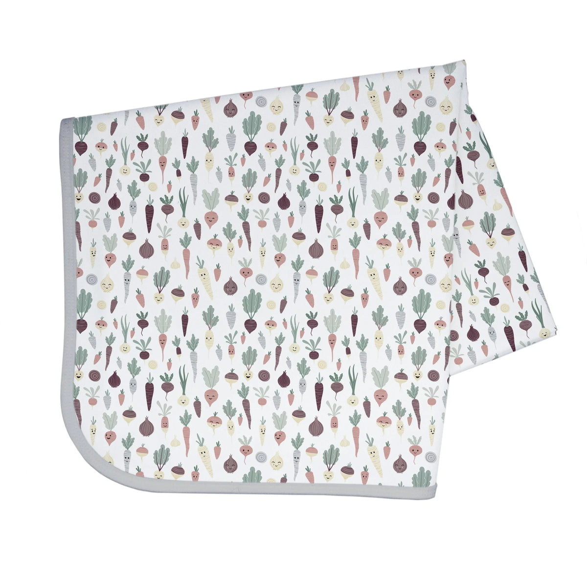Root Veggies Splash Mat - A Waterproof Catch-All for Highchair Spills and More! - BIG FRENCHIES