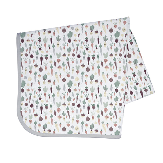 Root Veggies Splash Mat - A Waterproof Catch-All for Highchair Spills and More!