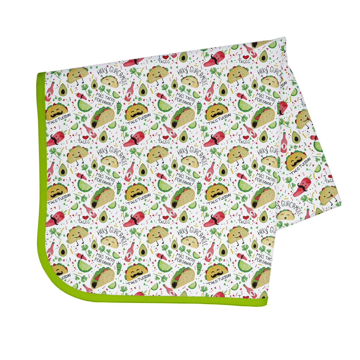 Taco Party Splash Mat - A Waterproof Catch-All for Highchair Spills and More! - BIG FRENCHIES