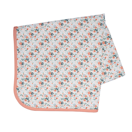 Vintage Rose Splash Mat - A Waterproof Catch-All for Highchair Spills and More!