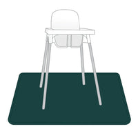 Solid Pine Minimalist Splash Mat - A Waterproof Catch-All for Highchair Spills and More! - BIG FRENCHIES
