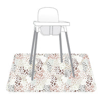 Wild Splash Mat - A Waterproof Catch-All for Highchair Spills and More! - BIG FRENCHIES