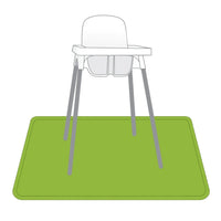 Solid Ribbit Minimalist Splash Mat - A Waterproof Catch-All for Highchair Spills and More! SALE - BIG FRENCHIES