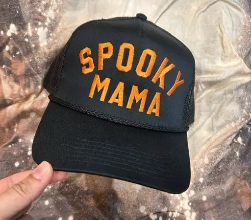 Spooky Mama Trucker Hat - BIG FRENCHIES