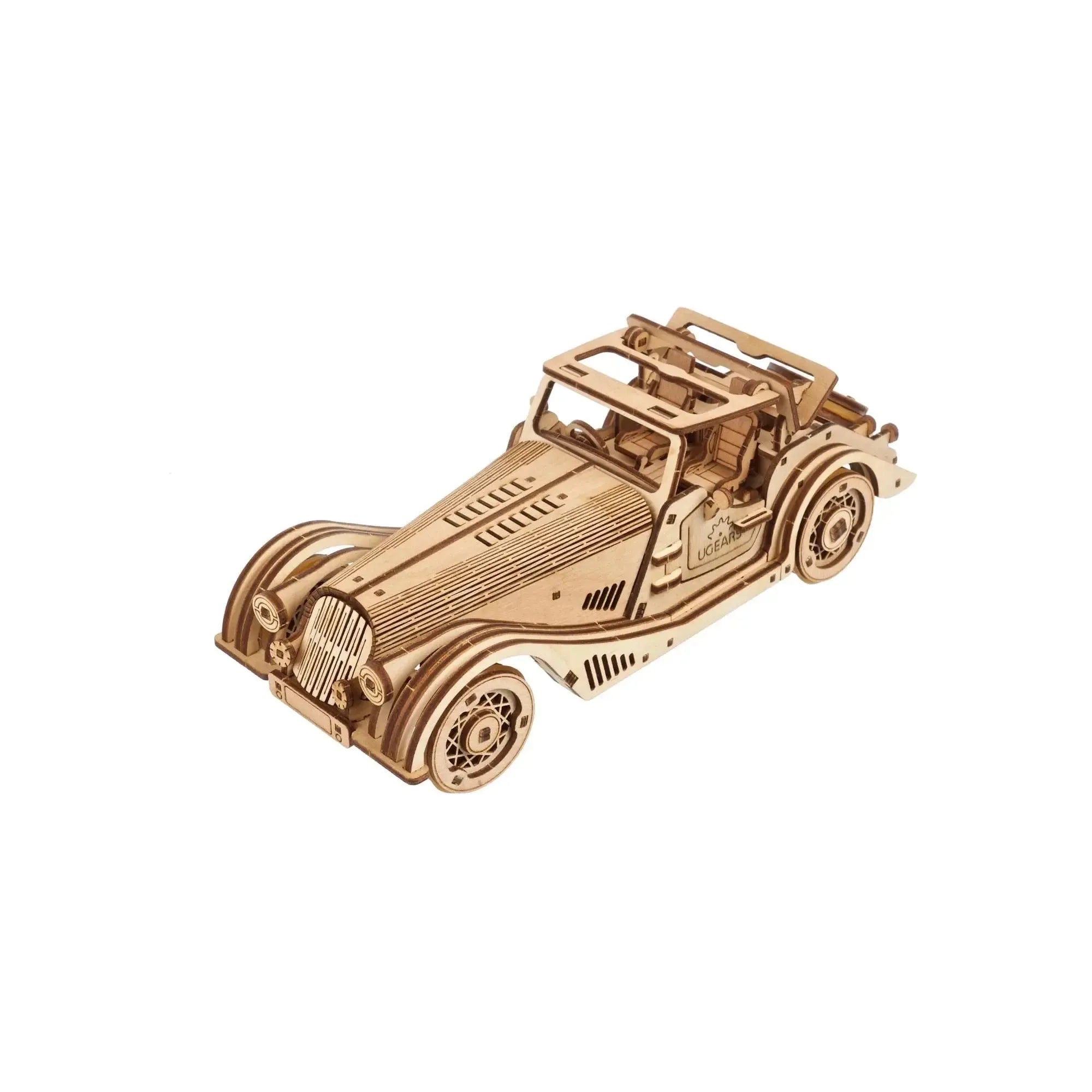 Sports Car Rapid Mouse 3D Wood Model Kit UGEARS
