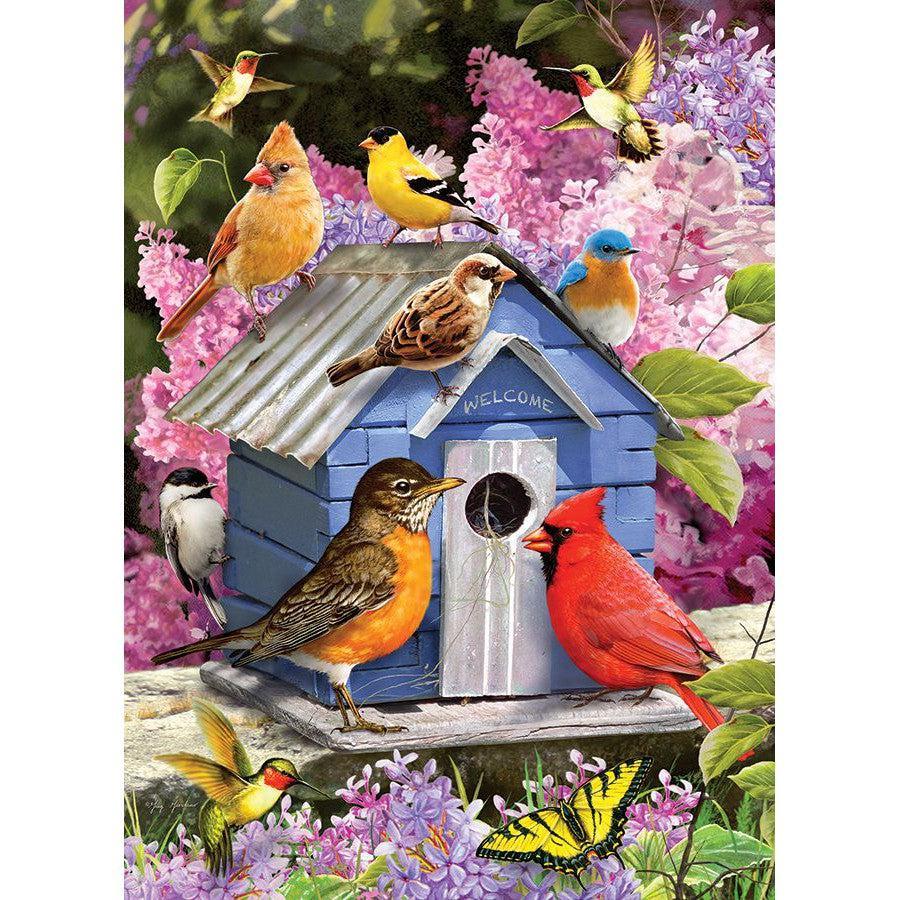 Spring Birdhouse 500 Piece Jigsaw Puzzle Cobble Hill - BIG FRENCHIES