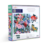 Spring Bouquet 1000 Piece Jigsaw Puzzle eeBoo - BIG FRENCHIES