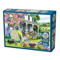Spring Cleaning 500 Piece Jigsaw Puzzle Cobble Hill - BIG FRENCHIES