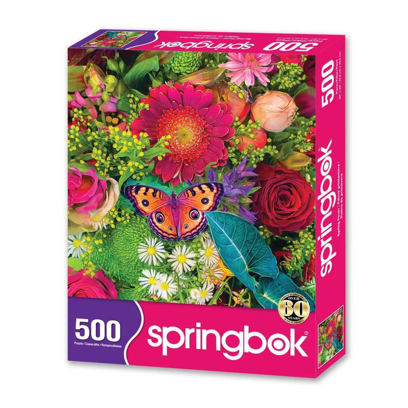 Spring Fever 500 Piece Jigsaw Puzzle Springbok - BIG FRENCHIES