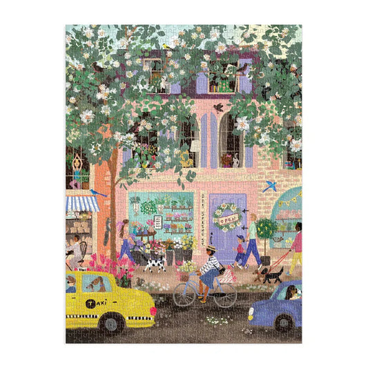 Spring Street 1000 Piece Jigsaw Puzzle Galison