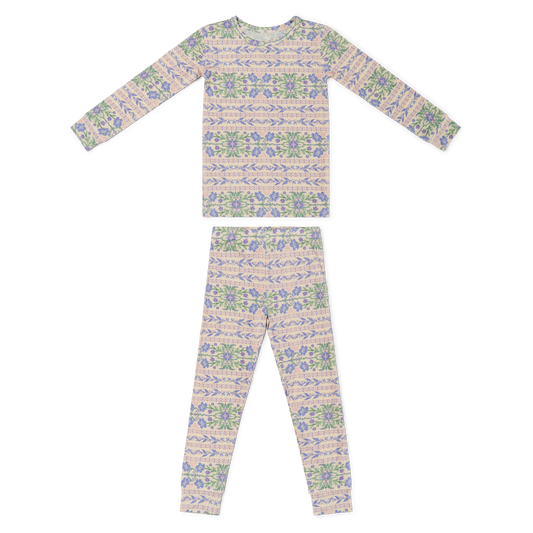 Spring Cascade Bamboo Toddler Pajama Set - BIG FRENCHIES