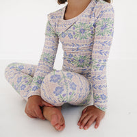 Spring Cascade Bamboo Toddler Pajama Set - BIG FRENCHIES