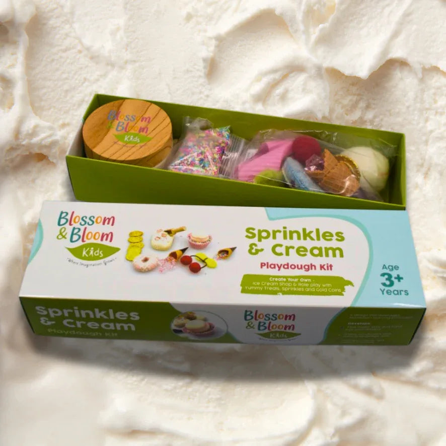 Sprinkles & Cream, Ice Cream Shop Playdough Kit - BIG FRENCHIES