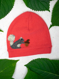 Squirrel Cashmere Hat - Child - BIG FRENCHIES