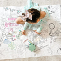 St. Patrick's Day Coloring Tablecloth - BIG FRENCHIES