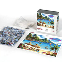 St. Lucia 500 Piece Jigsaw Puzzle Boardwalk