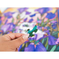 Stain Glass Iris 500 Piece Jigsaw Puzzle Springbok