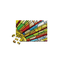 Stained Glass Window 150 Piece Mini Jigsaw Puzzle Micro Puzzles - BIG FRENCHIES