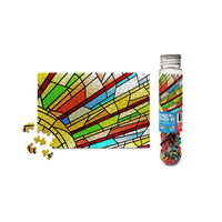 Stained Glass Window 150 Piece Mini Jigsaw Puzzle Micro Puzzles - BIG FRENCHIES