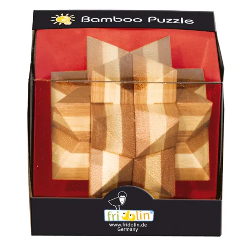 Star 3D Bamboo Puzzle Fridolin - BIG FRENCHIES