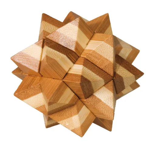 Star 3D Bamboo Puzzle Fridolin - BIG FRENCHIES