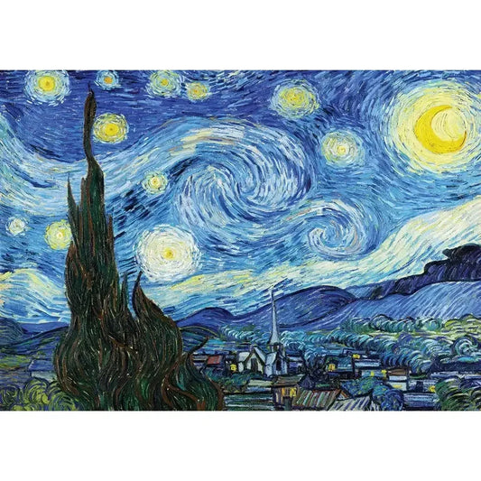 Starry Night by Van Gogh 1000 Piece Jigsaw Puzzle Enjoy - BIG FRENCHIES