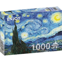 Starry Night by Van Gogh 1000 Piece Jigsaw Puzzle Enjoy - BIG FRENCHIES