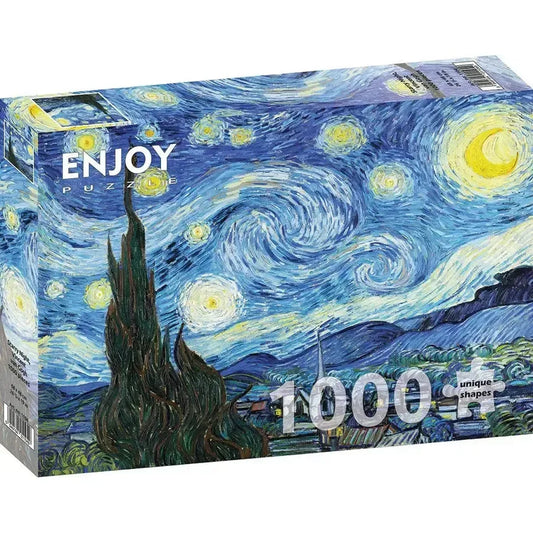 Starry Night by Van Gogh 1000 Piece Jigsaw Puzzle Enjoy - BIG FRENCHIES