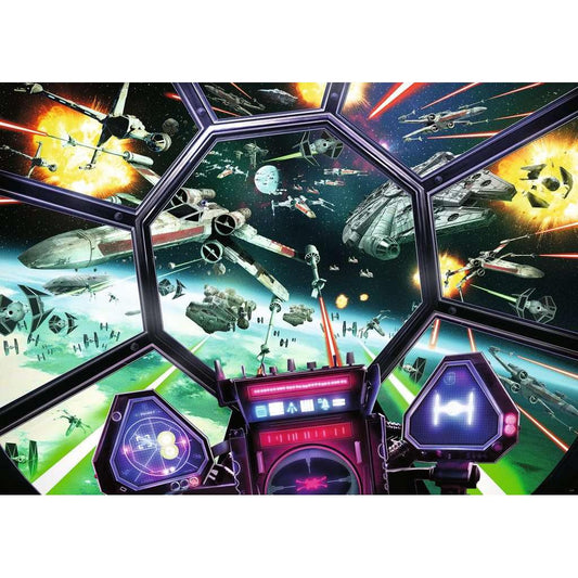 Stars Wars Tie Fighter Cockpit 1000 Piece Jigsaw Puzzle Ravensburger