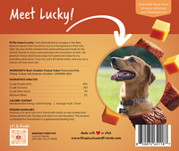 Lucky & Friends Steak & Cheese Dog Treat