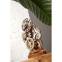 Steampunk Clock 3D Wood Model Kit UGEARS