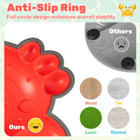 Stepping Stones for Kids 9 Pieces Non-Slip Toddler Stepping Stones Balance Sensory Toys-Multicolor