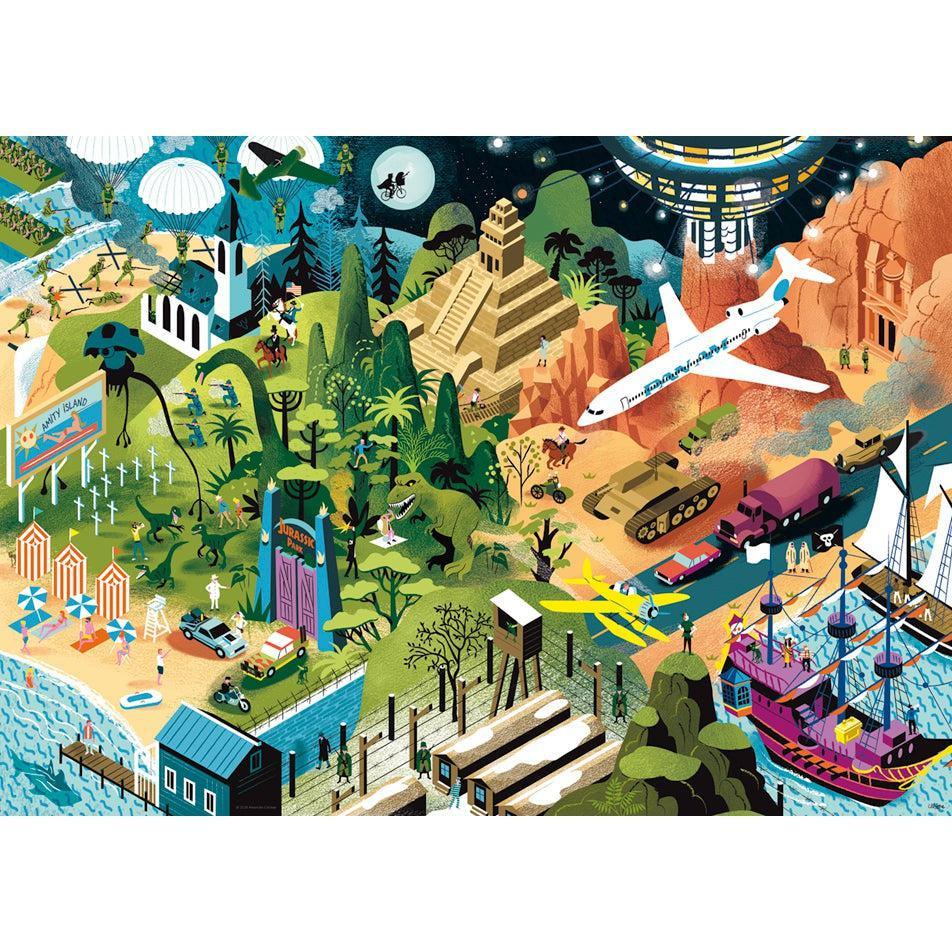 Steven Spielberg Films Movie Masters 1000 Piece Jigsaw Puzzle Heye - BIG FRENCHIES