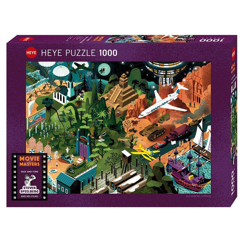 Steven Spielberg Films Movie Masters 1000 Piece Jigsaw Puzzle Heye - BIG FRENCHIES