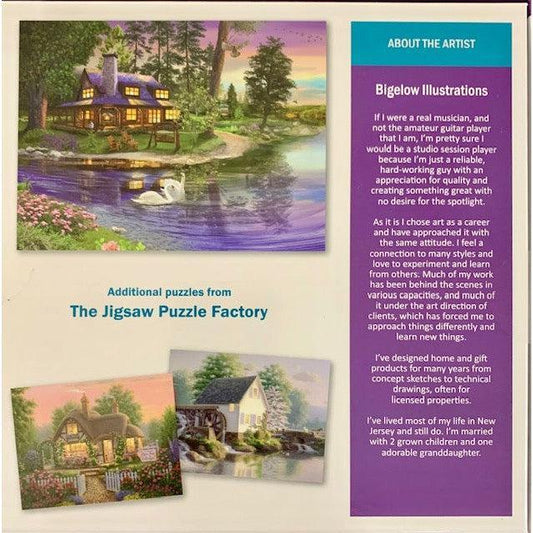 Stillness Peace & Tranquility 750 Piece Jigsaw Puzzle Leap Year - BIG FRENCHIES